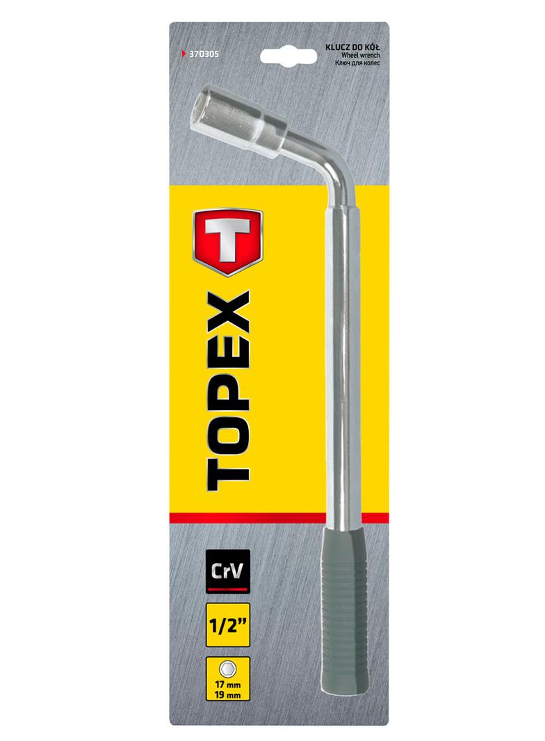 Klucz do kół rozciągany, 17 x 19 mm