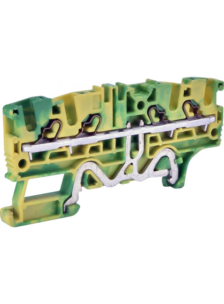 ESH-EFCE.2/2+2 Złączka sprężynowa ochronna 2,5 mm2 (żółto-zielona)