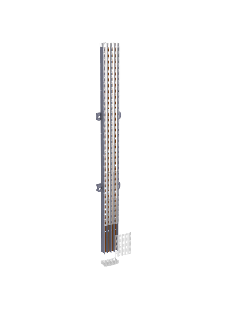 Rozdzielnice PrismaSet szyny PowerClip Linergy BW 160A L=1000mm 4P LVS04121 SCHNEIDER
