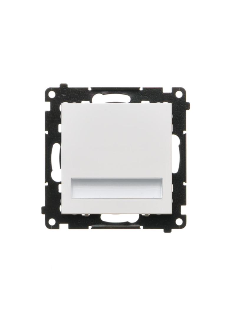 Simon 55 Oprawa oświetleniowa LED 230V (1,1 W) Barwa zimna biała 5900K Biały mat