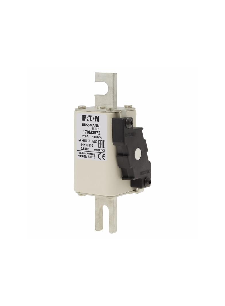 250A 1000V 1*KN/110 aR INDICATOR FUSE Wkładka szybka 250A AC 1000V compact DIN 1 43x61x138 170M3972