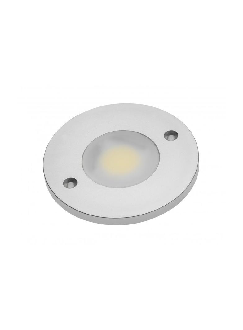 OPRAWA LED COB JOVITA OKRĄGŁA, 3W, 12V DC, 1X COB, CIEPŁY BIAŁY, 150CM PRZEWÓD Z MINIAMP (2 WKRĘTY)