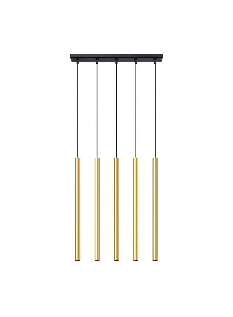 Sollux Lampa Wisząca PASTELO 5L złoty połysk SL.1198