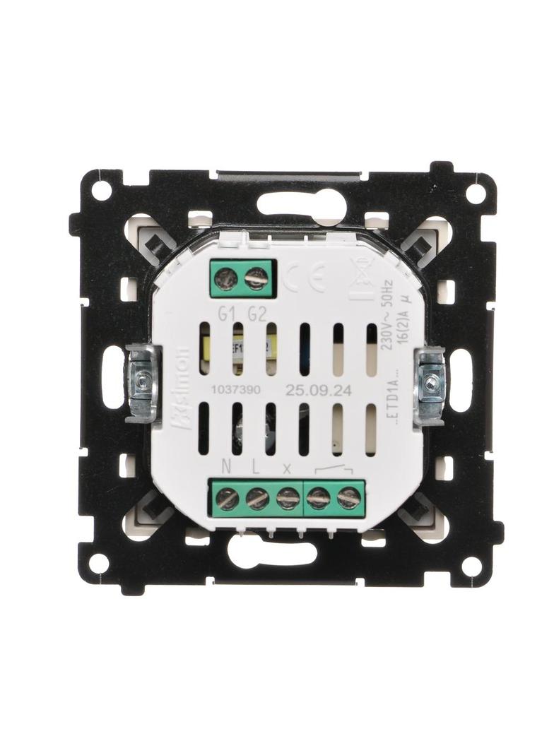 Simon 54 WMDR-17xxx1-041 Termostat programowalny z wyświetlaczem z wew/zewn czujnikiem