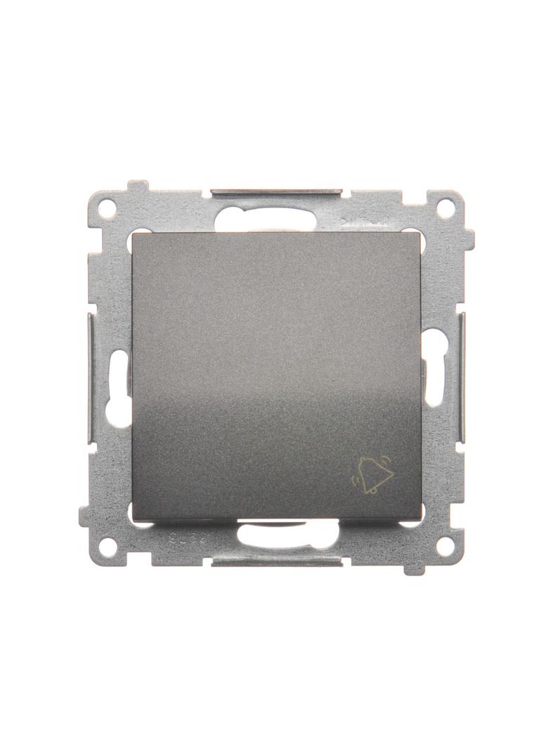 Simon 54 Przycisk „dzwonek” 16A z. śrub. antracyt