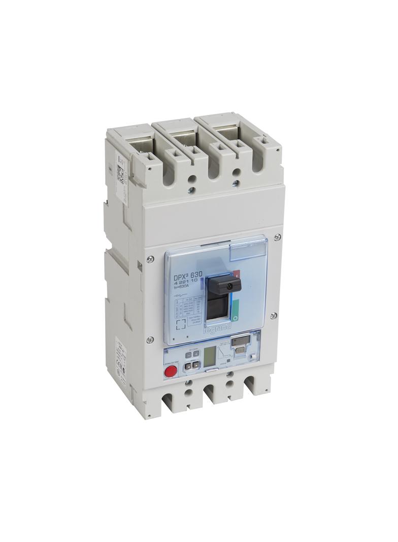 Wyłącznik DPX3 630 S2+P 3P 630A 50Ka 422110 LEGRAND