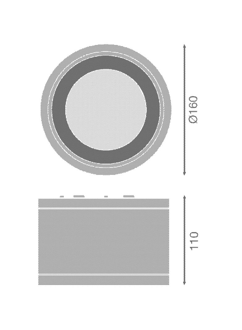 Oprawa DOWNLIGHT SURFACE DN 160 P 30W 840 36D IP65 WT