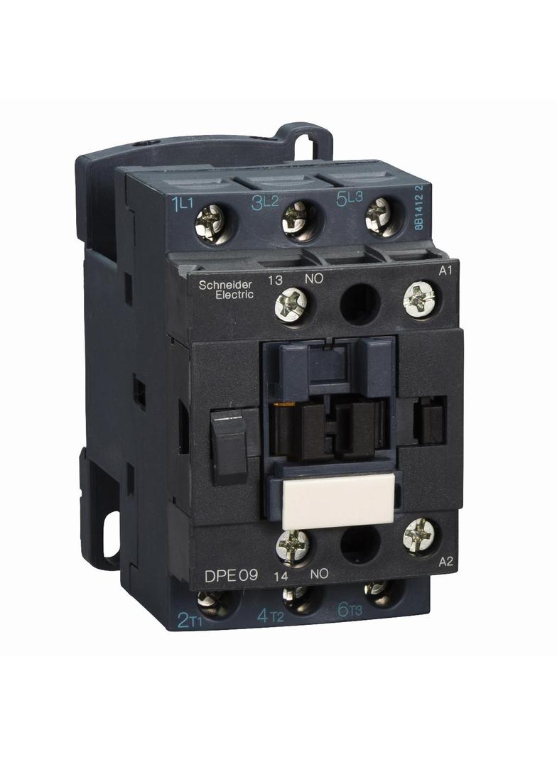 Easy TeSys DPE stycznik mocy, 18A, 3P, 230V 50/60 Hz cewka, styk pomocniczy 1zw