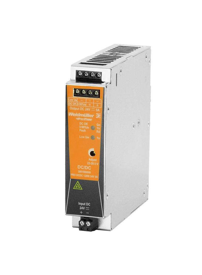PRO DCDC 120W 24V 5A Zasilacz DC WEIDMULLER