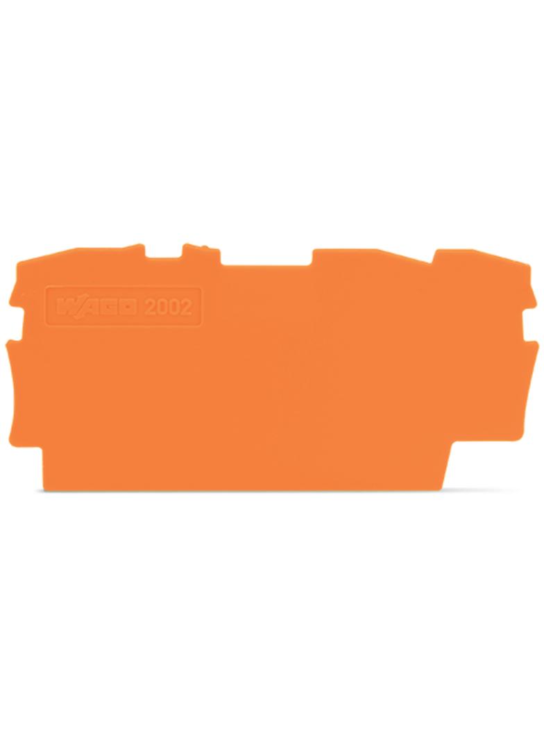 Ścianka końcowa pomarańczowa TOPJOBS 2002‑1392 /25szt./ WAGO
