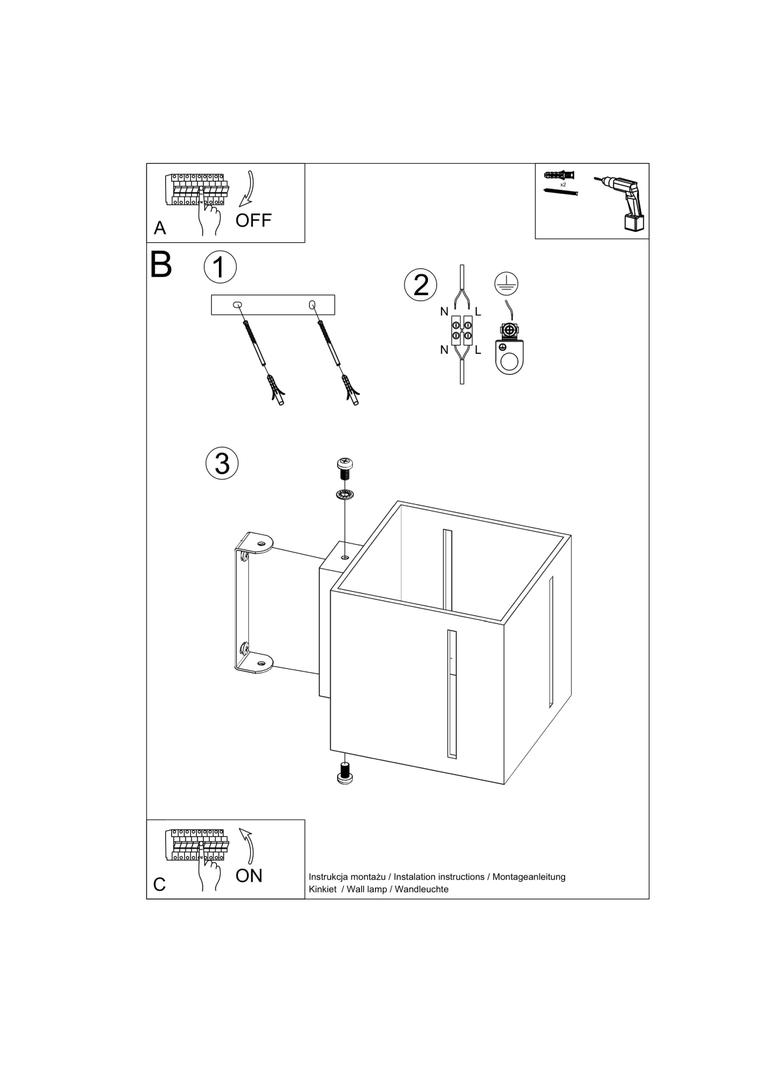 Sollux Kinkiet PIXAR szary SL.0396