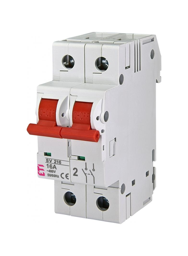 Rozłącznik izolacyjny 16A SV 216 002423221 ETI