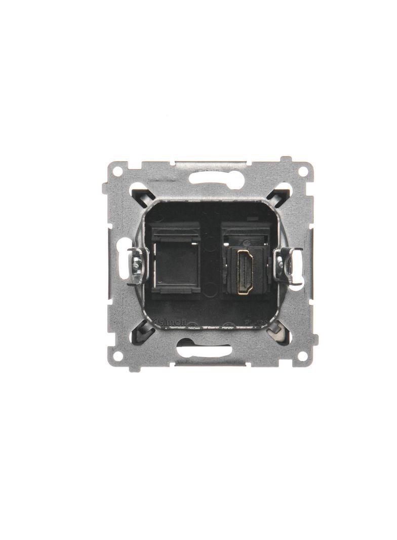 Simon 54 Gniazdo HDMI czarny DGHDMI.01/49 KONTAKT