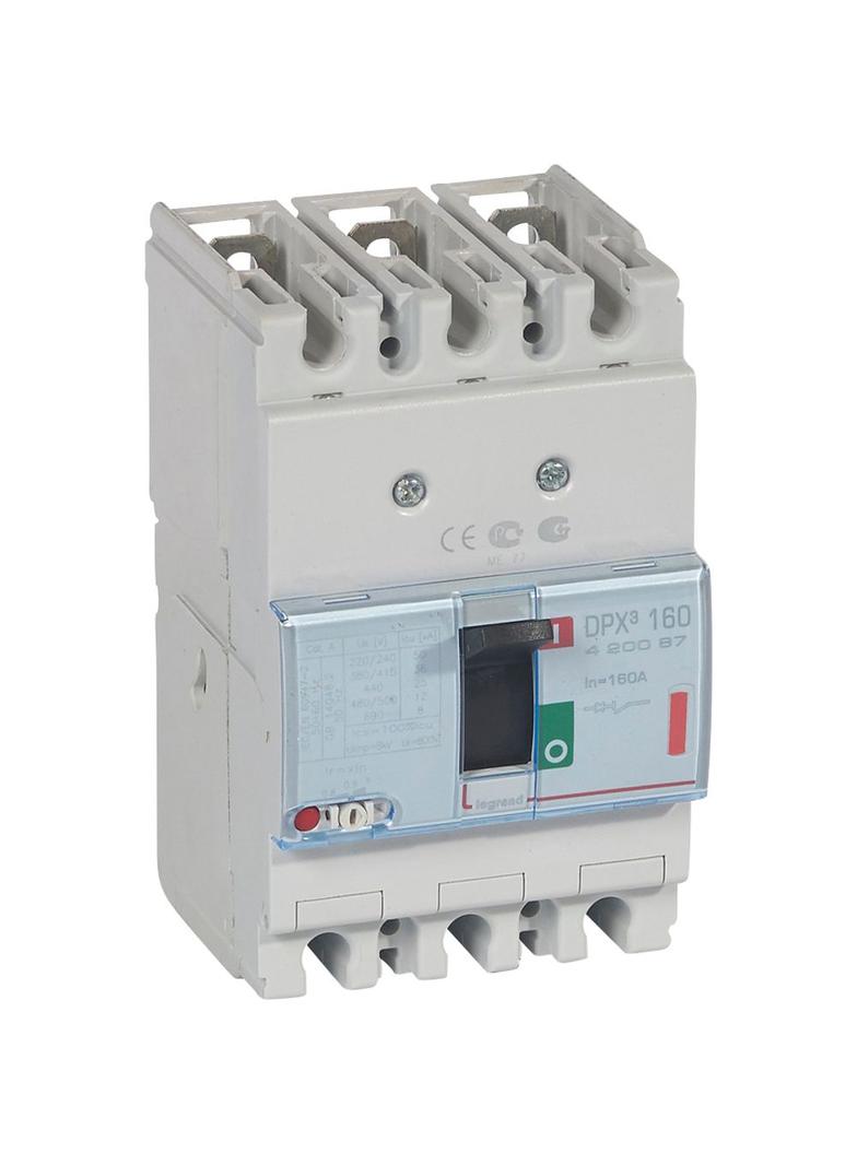 Wyłącznik DPX3 160 3P 160A 36kA 420087 LEGRAND