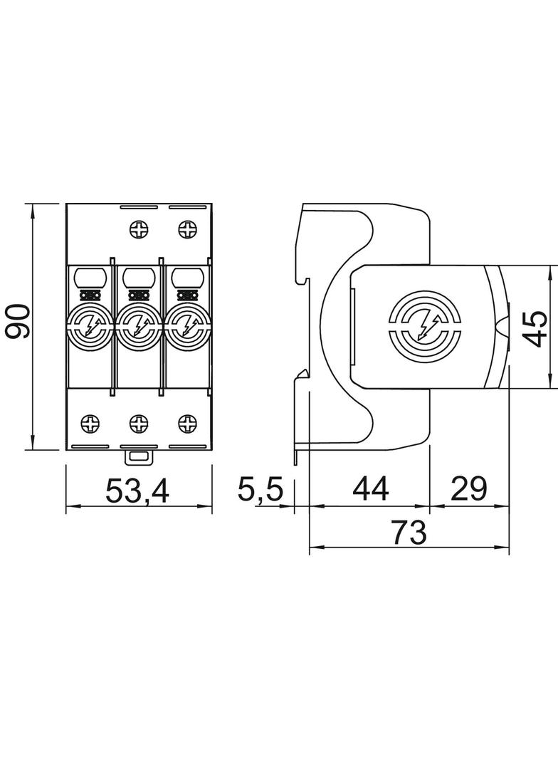 V20-3-550, Ogranicznik przepięć V20