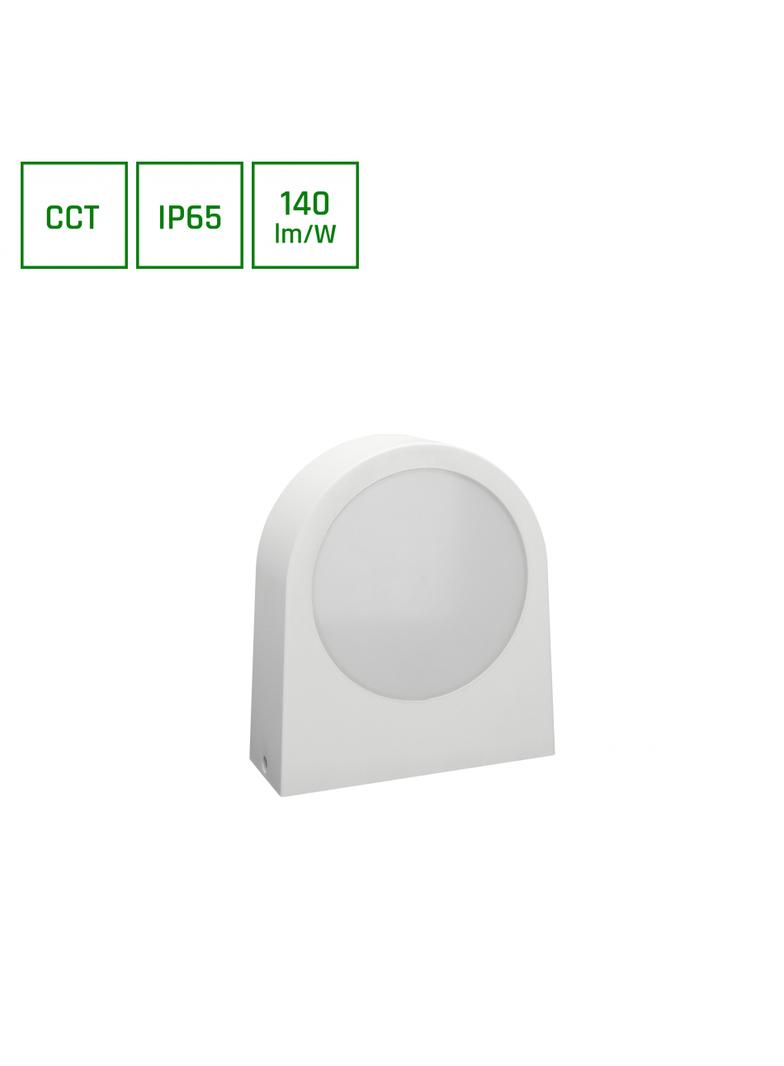 VERSA 15W CCT 230V 100ST IP65 70X180x196MM BIAŁY ELEWACYJNA
