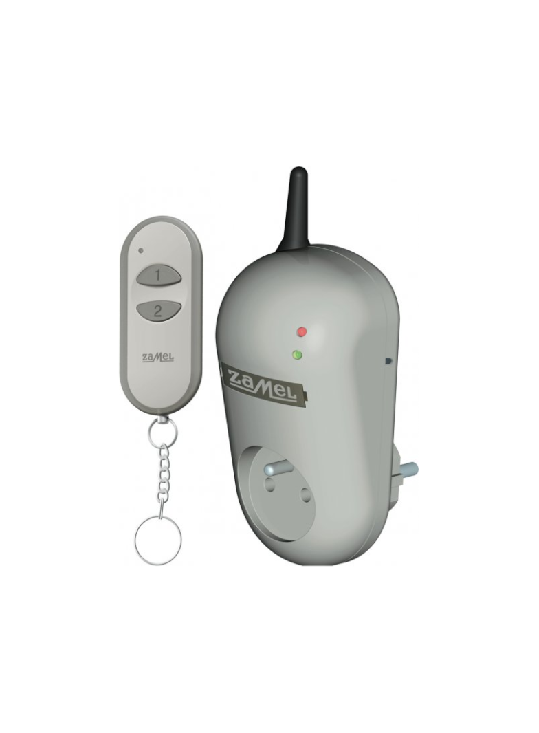 GNIAZDO ZDALNIE STEROWANE Z PILOTEM (RWG-01+P-257/2)  TYP: RWG-01K