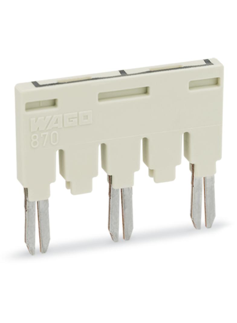 mostek grzebieniowy 1-3-5 jasnoszary /25szt./ WAGO