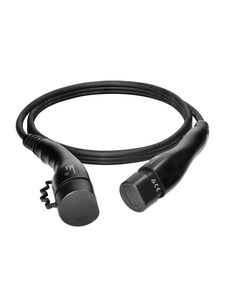 Kabel do ładowania samochodów elektrycznych 3f 400V 32A 22kW 5m TYP2 IP54 OR-EV-13792 ORNO