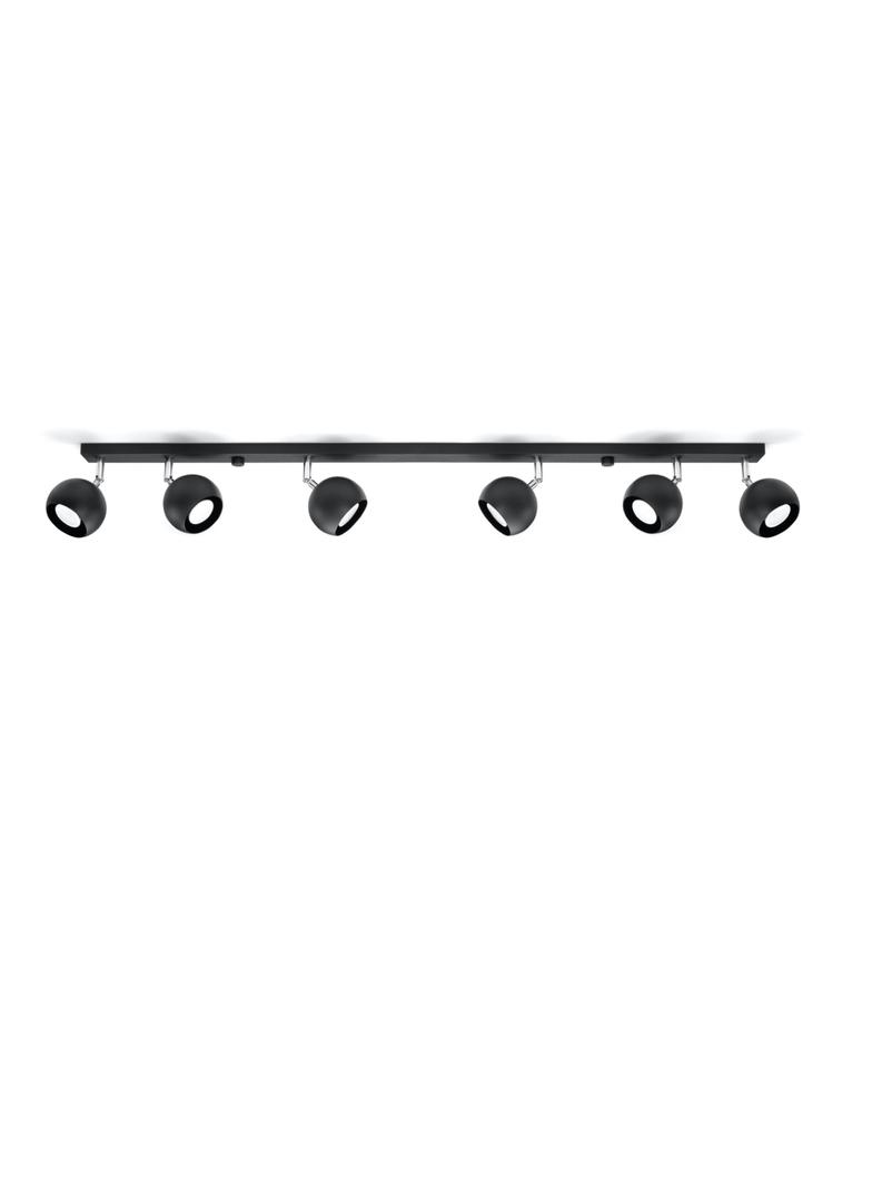Plafon OCULARE 6L czarny
