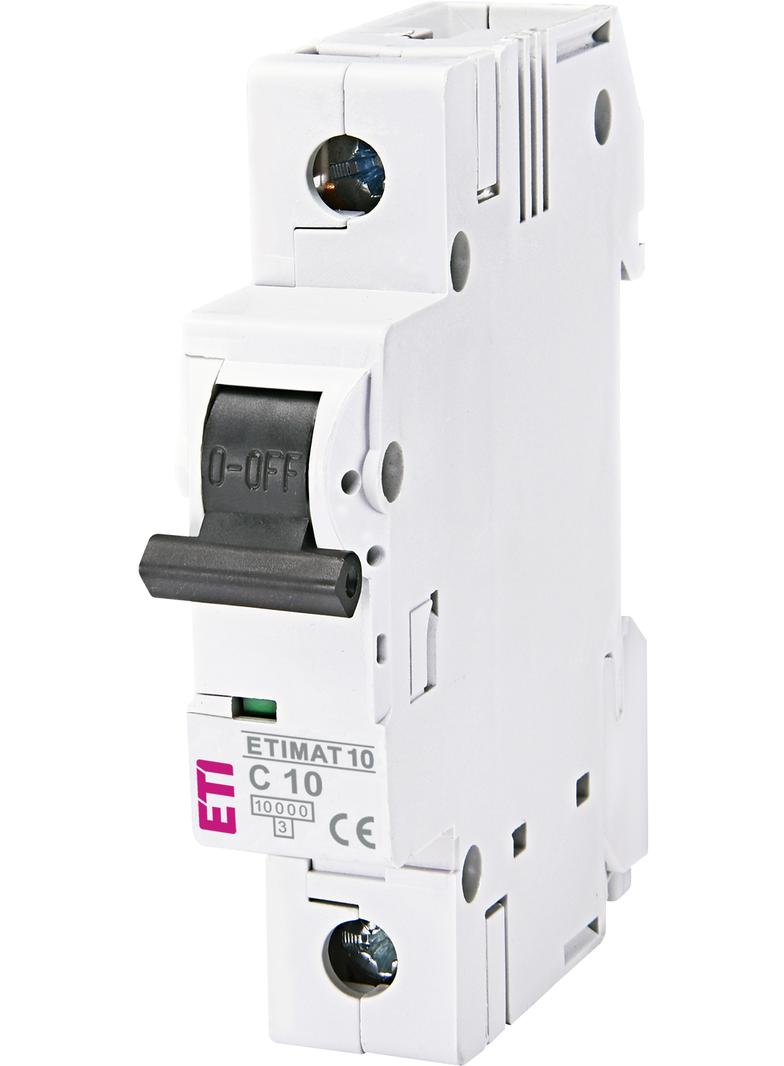 ETIMAT10 1P 10KA C 10A E WYŁ.NADPRĄDOWY