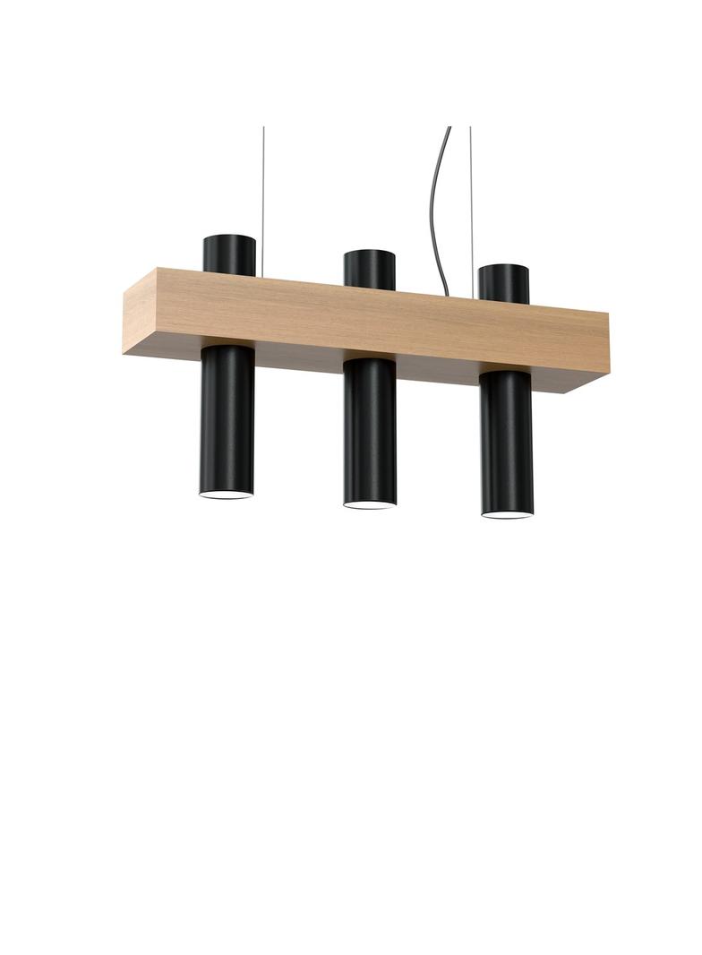 lampa wisząca West Black 3xGU10 MLP5510 Milagro