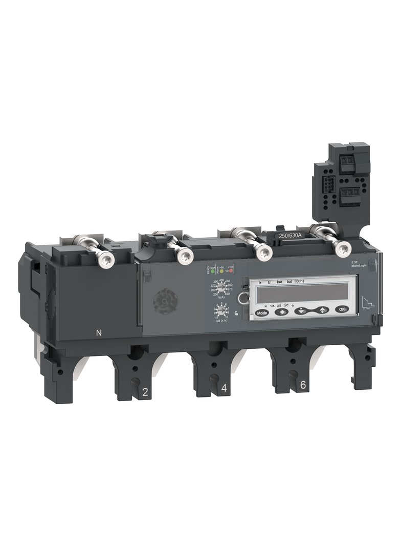 Wyzwalacz elektroniczny, ComPacT NSX, Micrologic5.3E, 630A, 4P3D, do NSX630