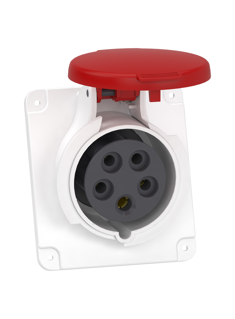 Gniazdo Pratika 16A 3P-N-E 380-415V IP44 50-60Hz PKY16F435