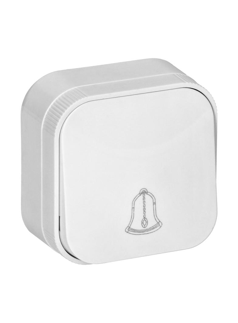 Przycisk dzwonek natynkowy ToDo IP20, biały