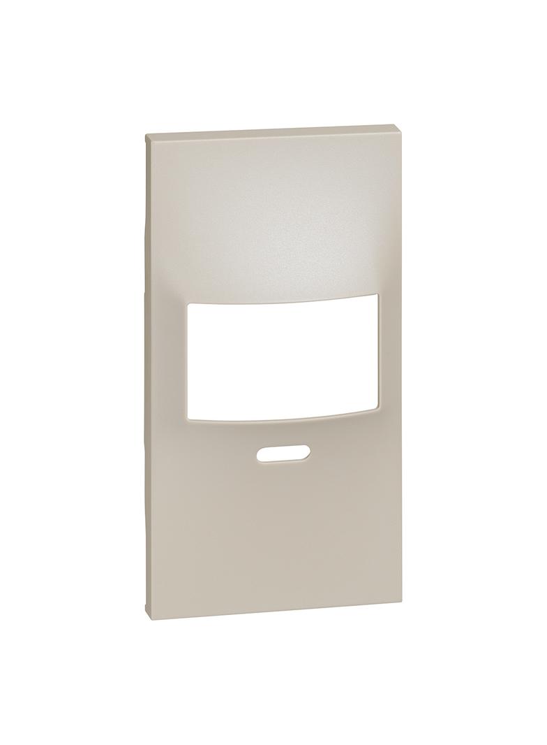 LIVING NOW - PLAKIETKA ŁĄCZNIKA AUTOMATYCZNEGO K4430 (Z REGULACJĄ) - 2 MODUŁY - PIASKOWY BEŻ, Bticin