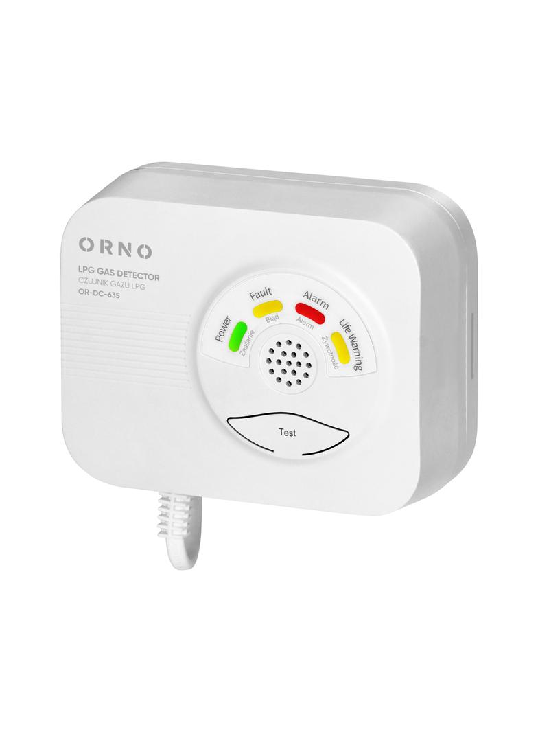 Czujnik czujka gazu LPG butla alarm OR-DC-635 ORNO