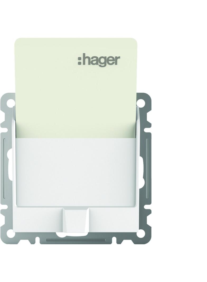 lumina Łącznik na kartę hotelową biały WL0510 HAGER