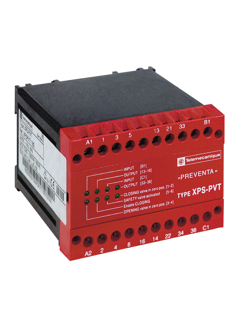 Moduł bezpieczeństwa Preventa do zaworu 24VDC XPSPVT1180