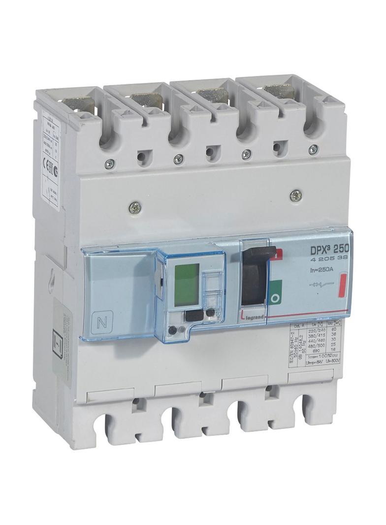 Wyłącznik DPX3 250 El Sg 4P 250A 36kA 420539 LEGRAND