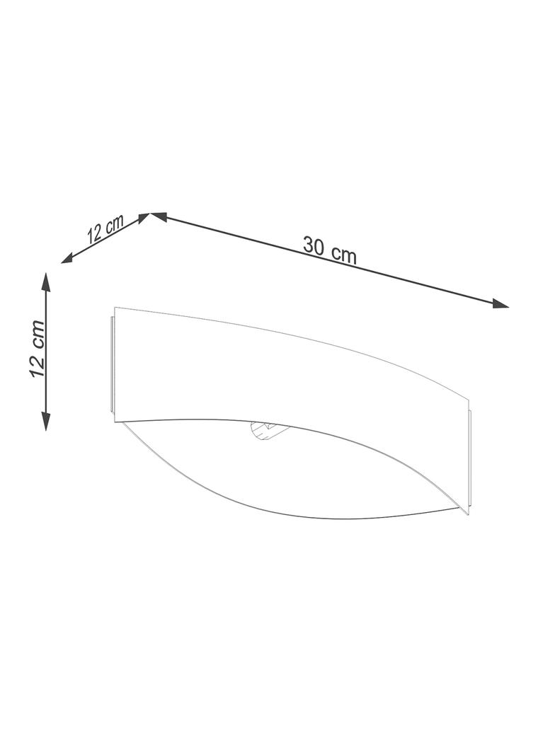 Sollux Kinkiet TONI czarny SL.1189
