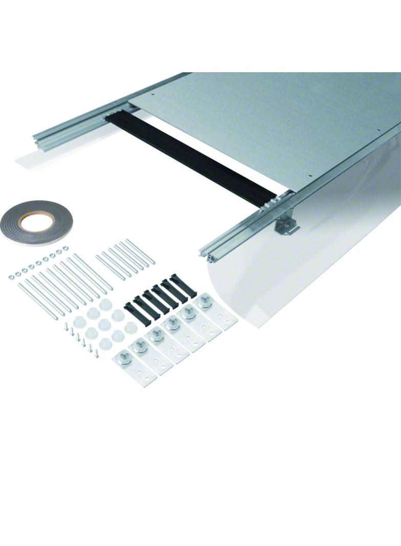 tehalit.BK Kanał współpoziomy boczna folia ochronna BKFD 600x(105-150)mm stal BKFD600105 HAGER