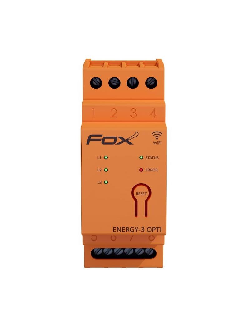 Monitor energii elektrycznej z wbudowaną anteną wewntrzną WI-FI 3F+N WI-MEF-3-OPTI-40 F&F
