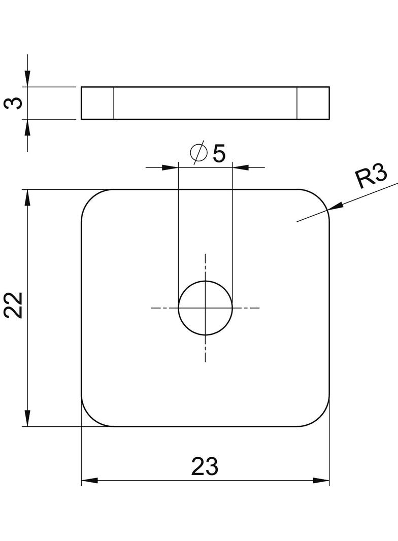 ULS, WZMOCNIONA PODKŁADKA 3MM