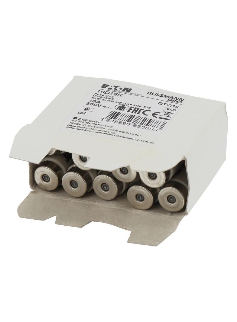 FUSE 16A DI/E16 GR 500VAC Wkładka DI 16A GR 500VAC E16 16D16R EATON
