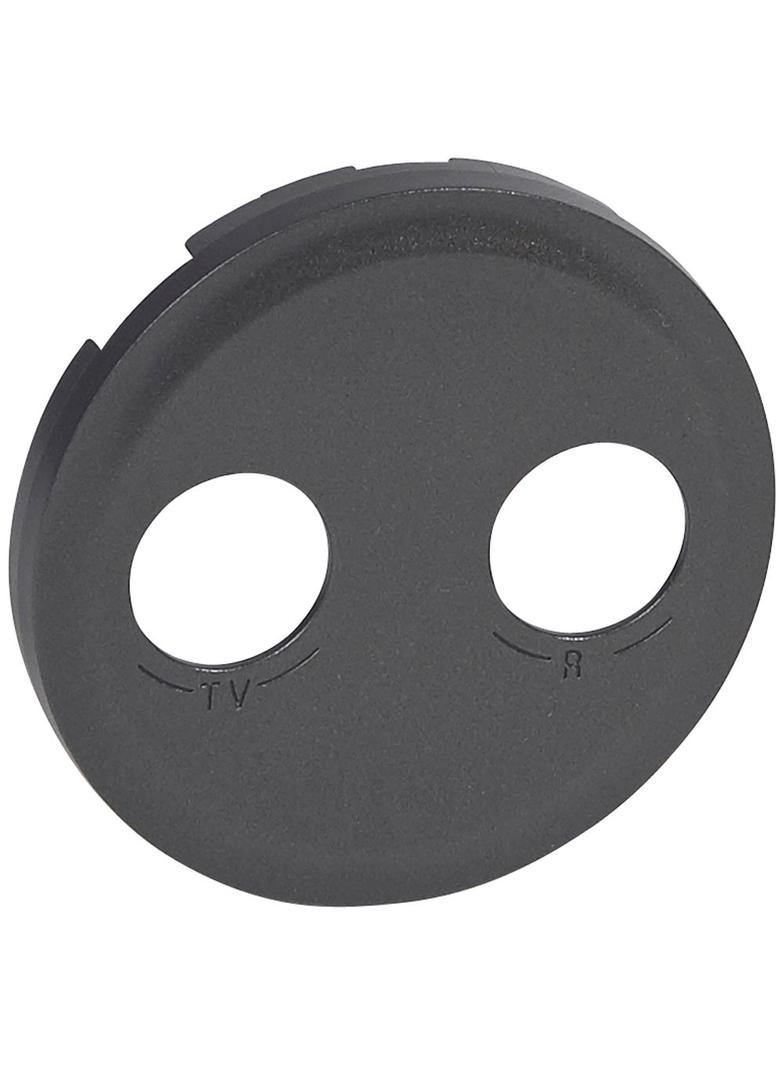 CELIANE - Plakietka do gniazd TV-RD grafitowa, Legrand