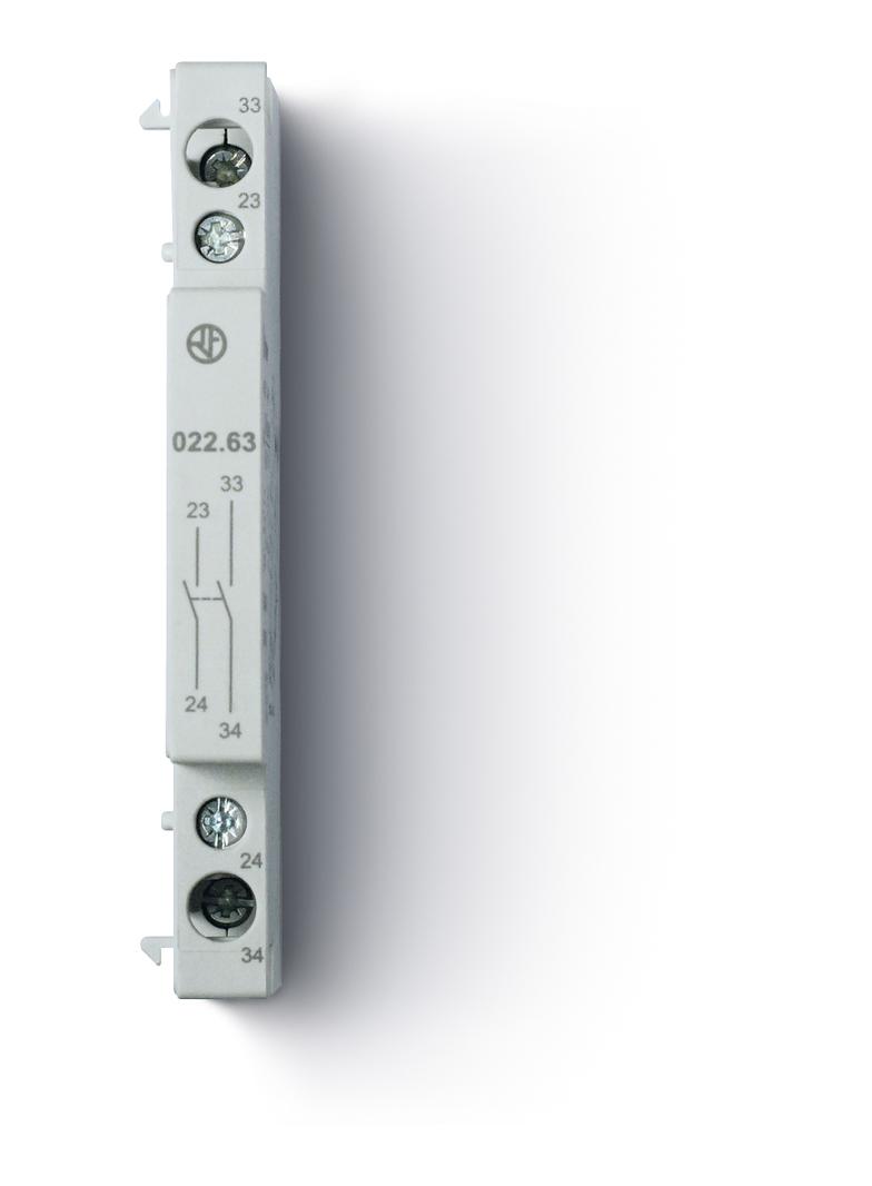 Styki pomocnicze 2Z montaż boczny do serii 22.44; 22.64