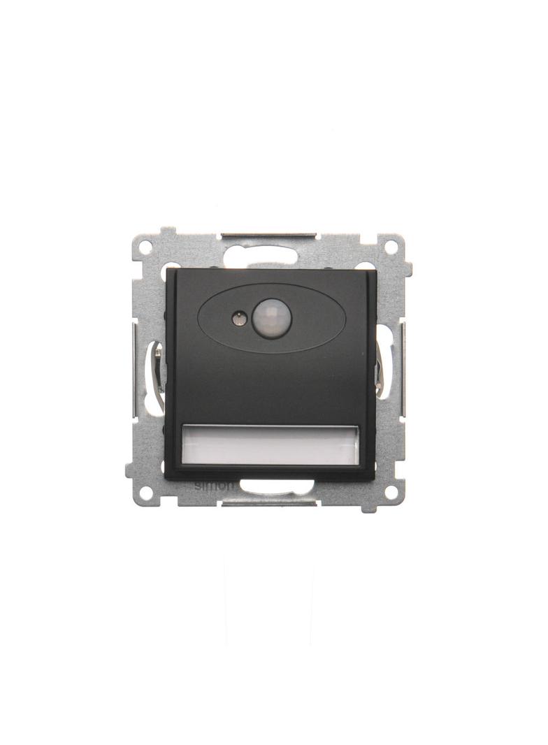 Simon 54 Oprawa oświetleniowa LED z czujnikiem ruchu 14V DC 0.78 W białe ciepłe 3100 K czarny