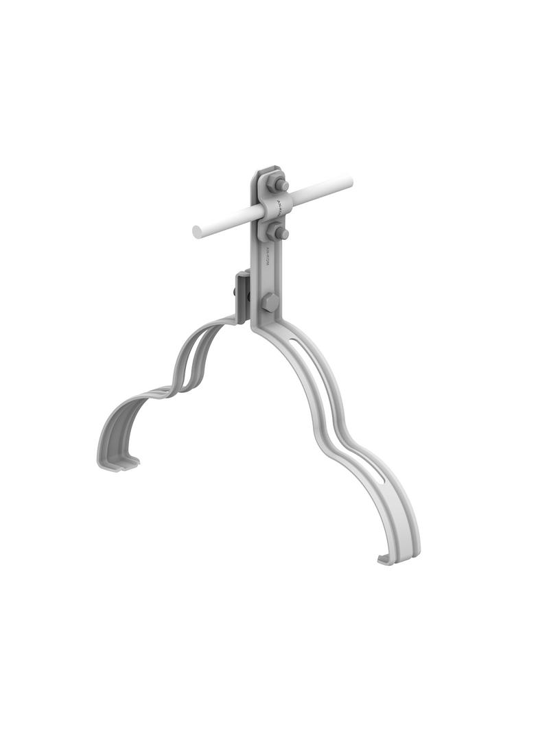 AN-15H/OG/-N Uchwyt gąsior.prof. Z-śruba WZÓR 8 H=10 cm /OG/