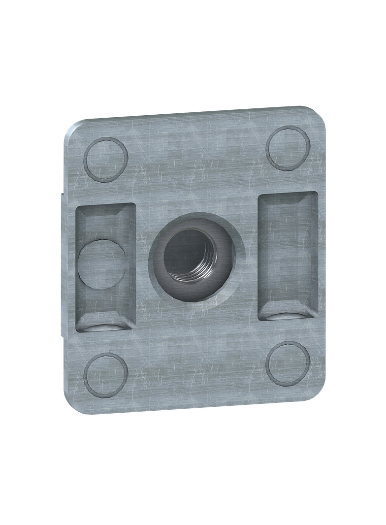 Nakrętka wzmocnione do mocowania na wsporniku M6