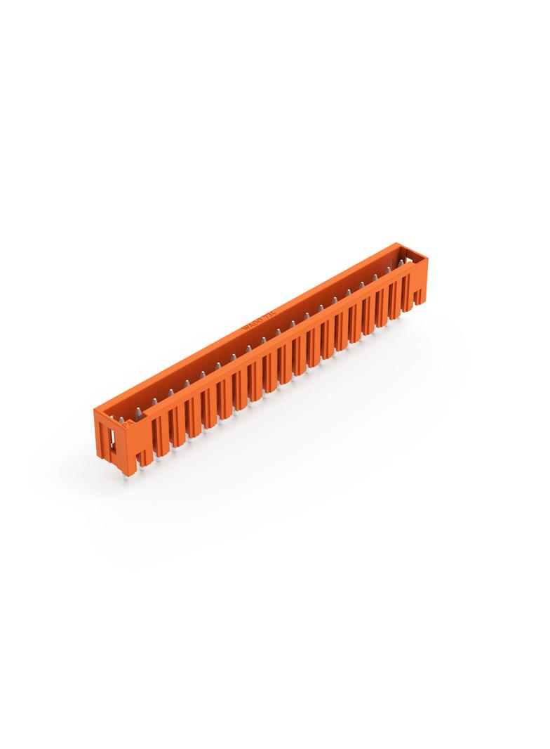 MCS-MINI Classic wtyk 20-bieg. pomarańczowy raster 3,81 mm /50szt./ WAGO