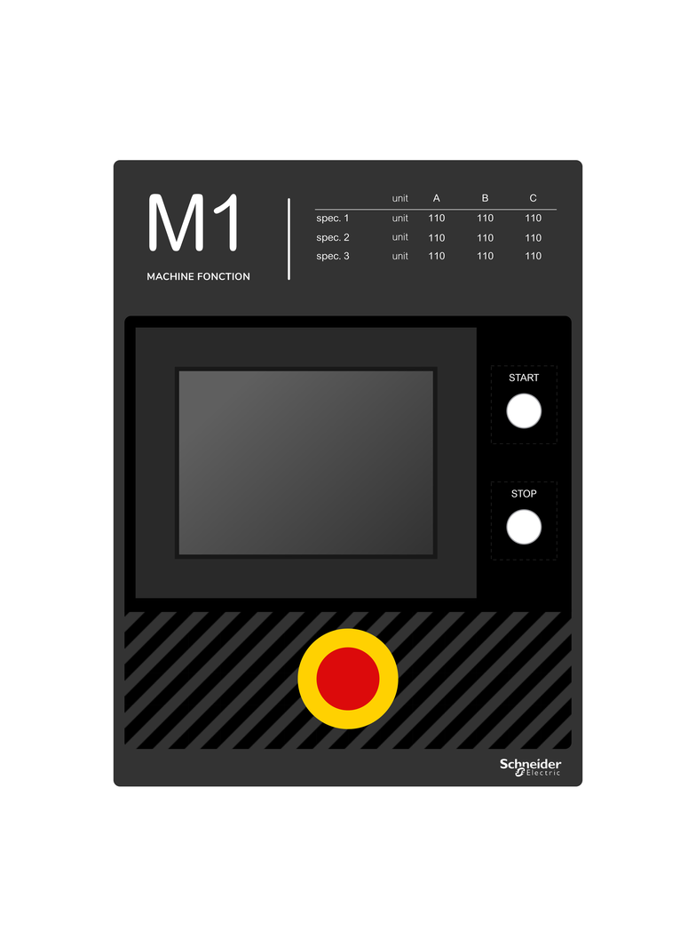 Panel Legenda 300 X 400 Szablon 1