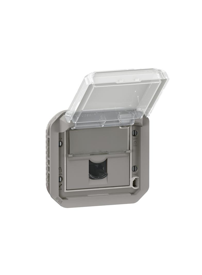 NOWE PLEXO - GNIAZDO RJ45 FTP KAT. 6 MECHANIZM SZARE 069569L LEGRAND