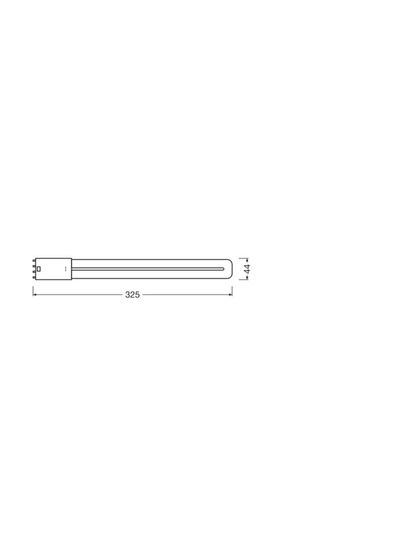 DULUX L LED FR 24 ECG, AC mains 12W 830 2G11 TRZONKI SPECJALNE LEDVANCE