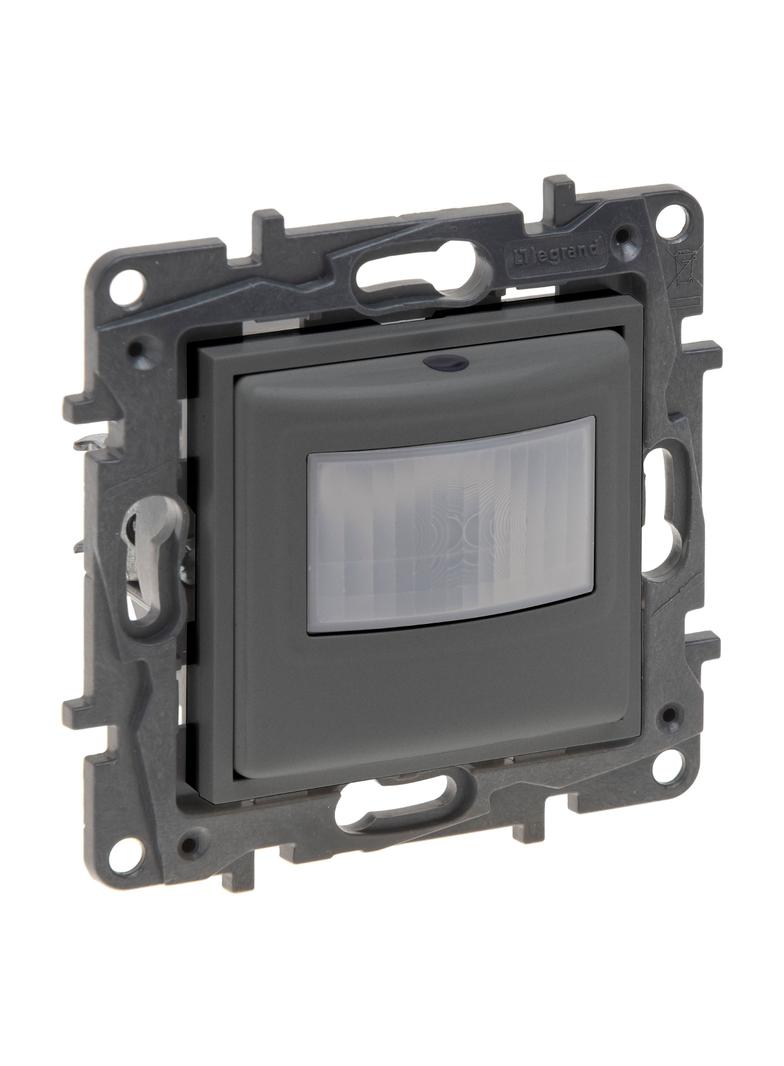 Niloe Step - łącznik automatyczny, 2 przewodowy, bez N- kolor stalowy, Legrand