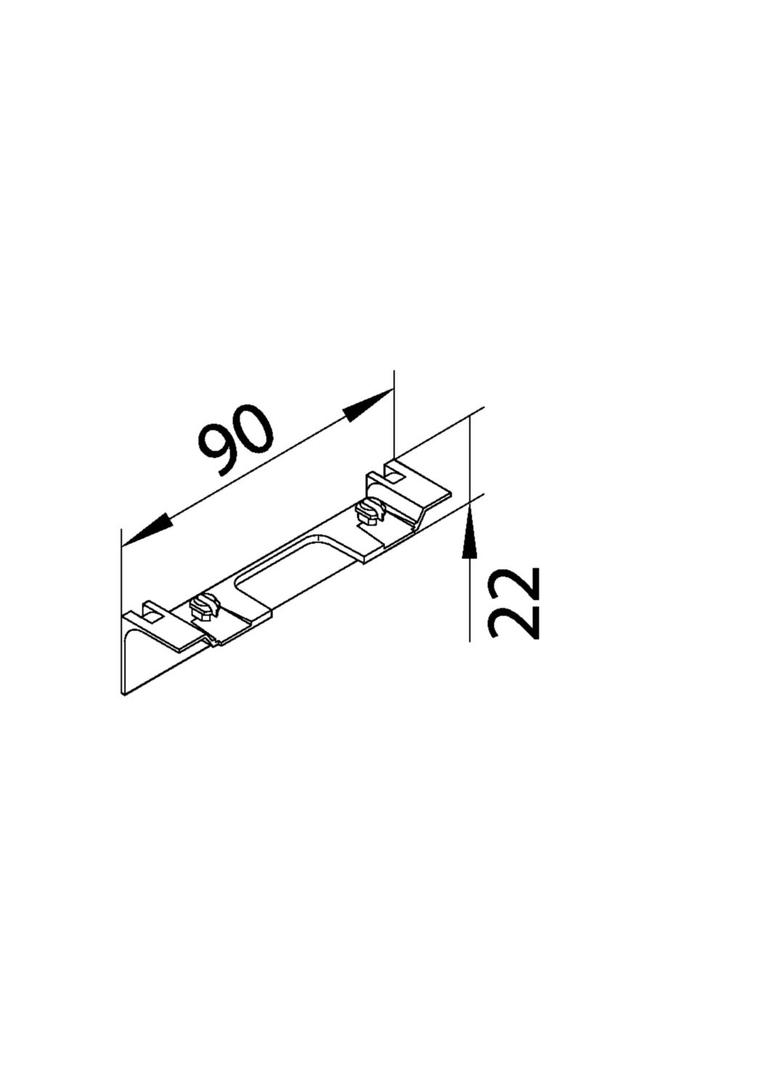 tehalit.SL Maskownica nośnika 20x55 fi60 klon SL20055ACD3 HAGER